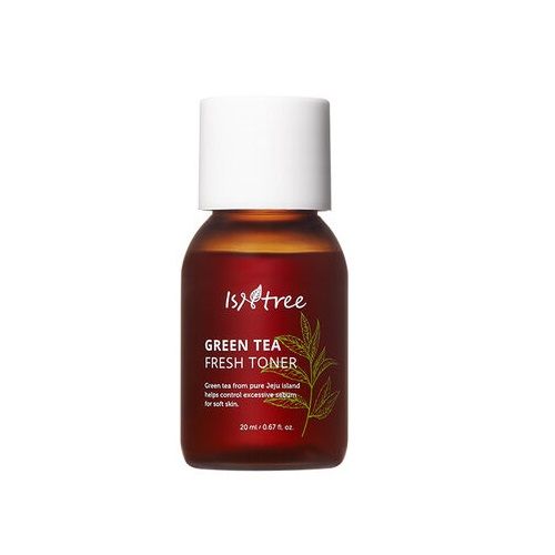 Освежающий бесспиртовый тонер на основе зелёного чая 80% IsNtree Green Tea Fresh Toner
