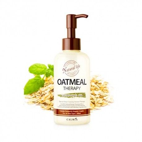 Гидрофильное масло "Овсяная терапия" Calmia Oatmeal Therapy Cleansing Oil